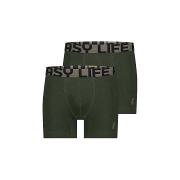 Alca Easy-Going 2-Pck Men Boxershort Dark Green XL